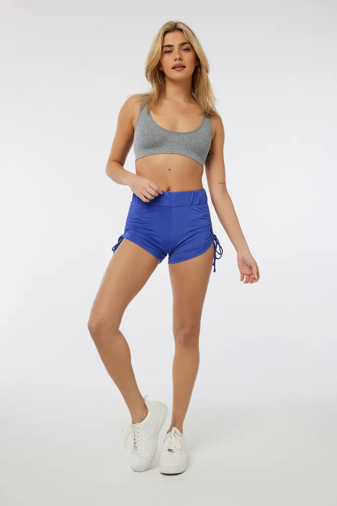 Polyester and best sale spandex shorts