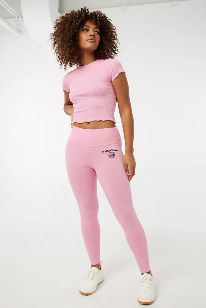 Pink shop soda leggins