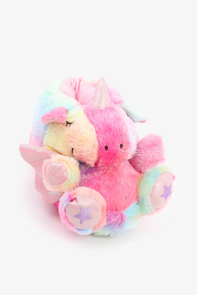 Unicorn slippers online size 6