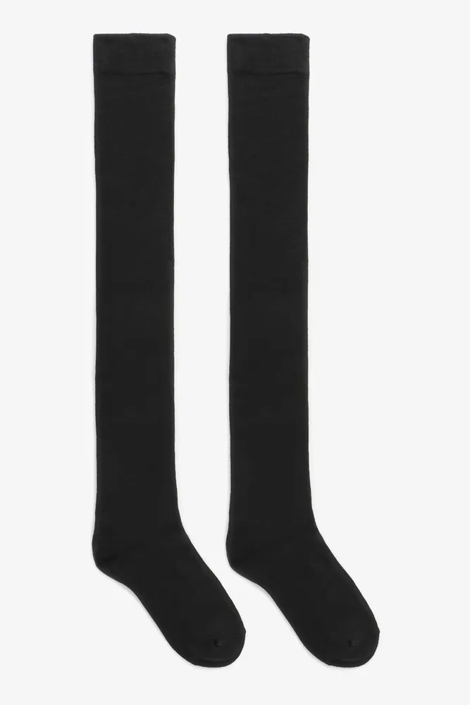 Plus size over online the knee socks uk