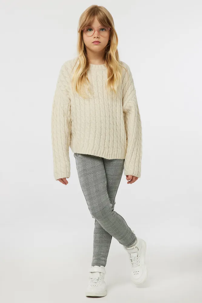 Kids cream top leggings