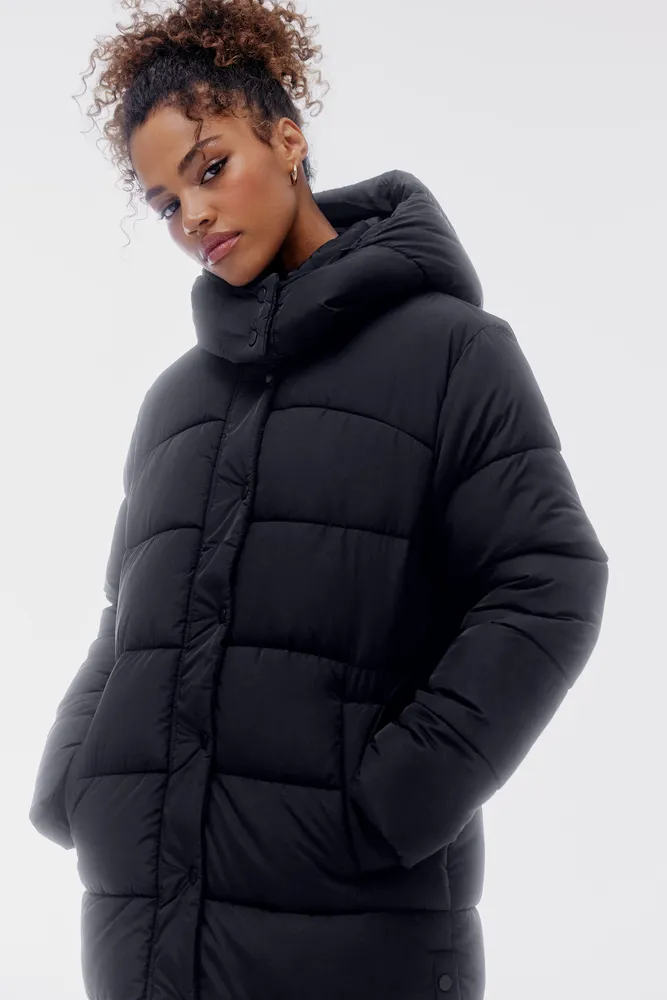 Polyester best sale puffer coat