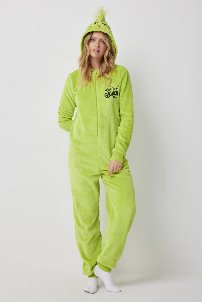 Grinch discount footie pajamas