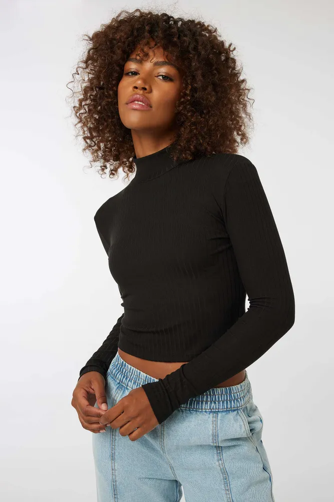 Static ls on sale mock neck