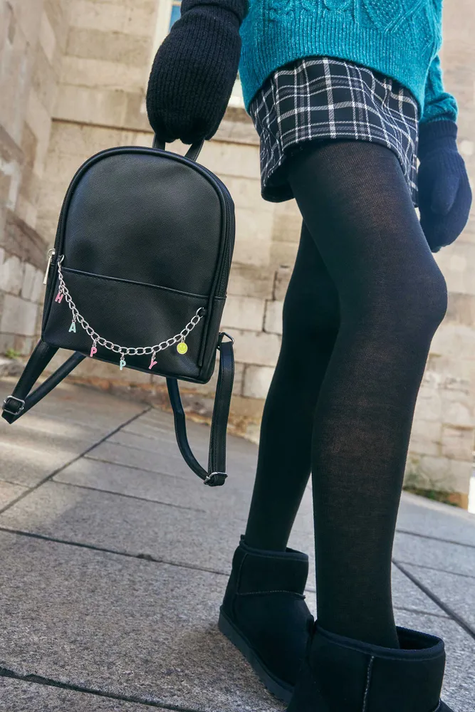 Kids leather backpack 2025