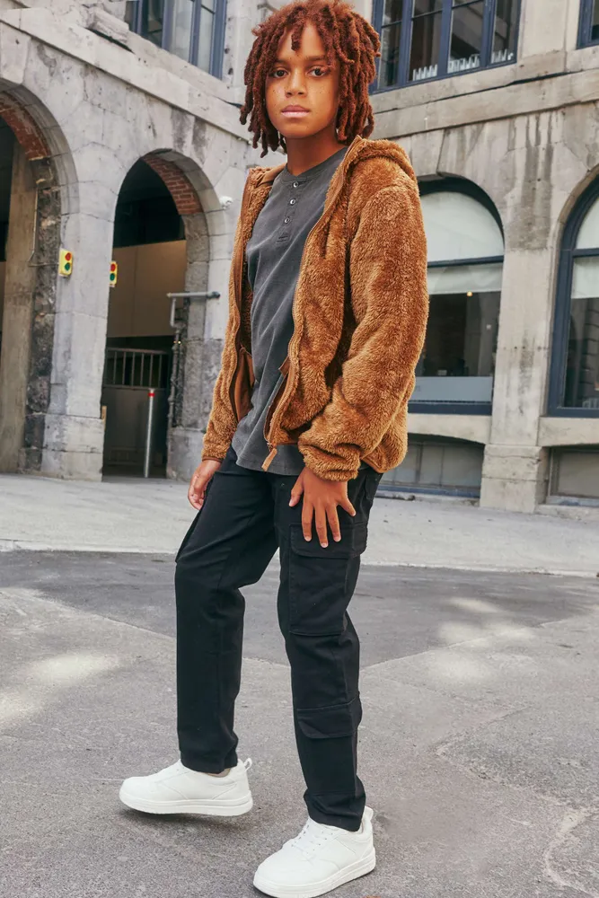 Spandex cargo shop pants
