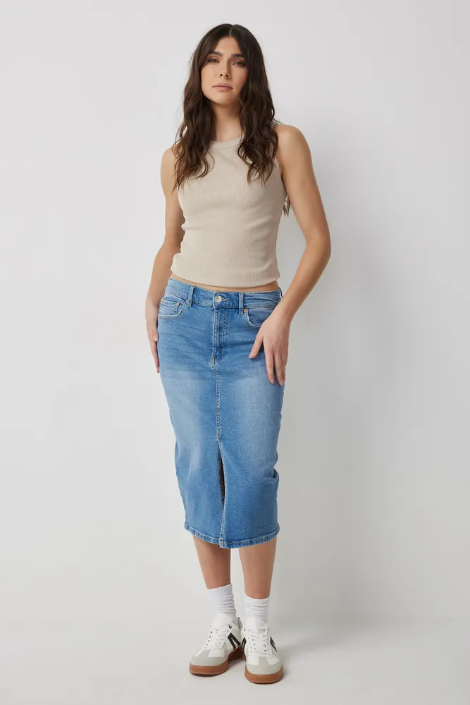 Cotton skirt cheap medium