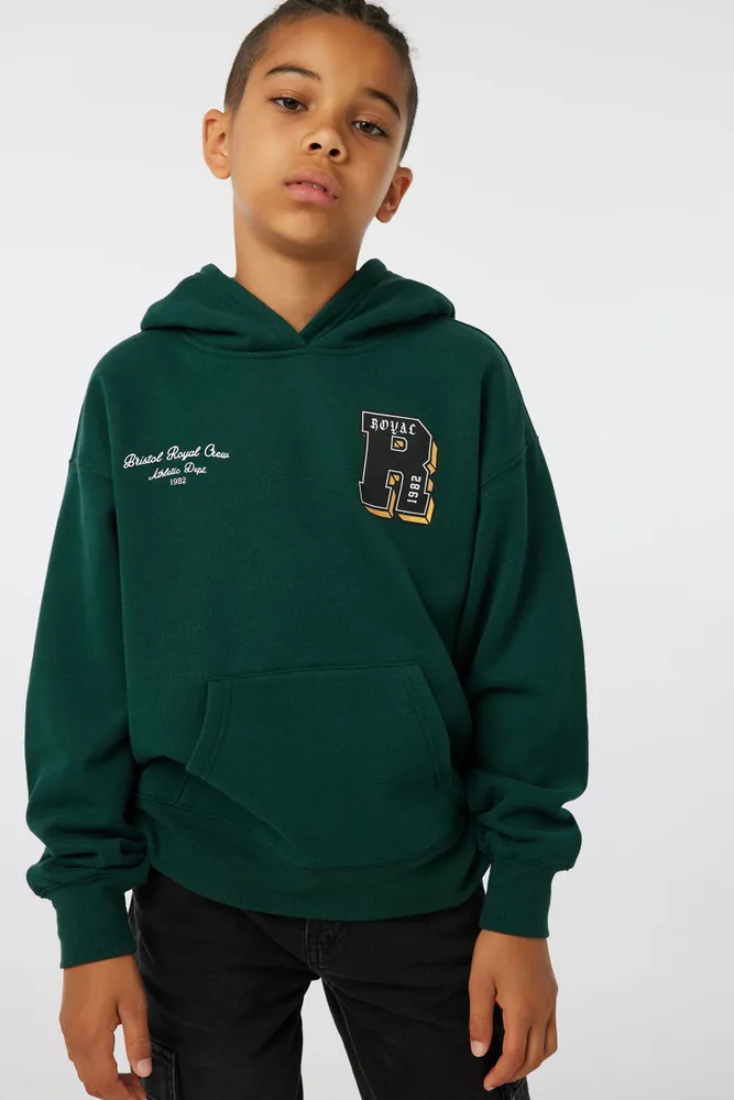 Kids fleece lined outlet hoodie