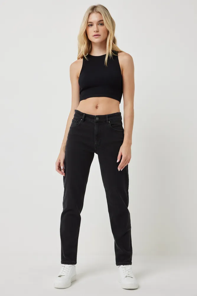 Mom jeans size deals 10