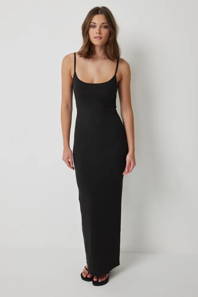 Ardene Super Soft Bodycon Maxi Tank Dress in Size Polyester