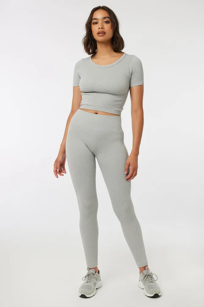 Polyester nylon outlet spandex leggings