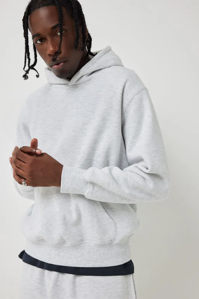 Grey polyester clearance hoodie