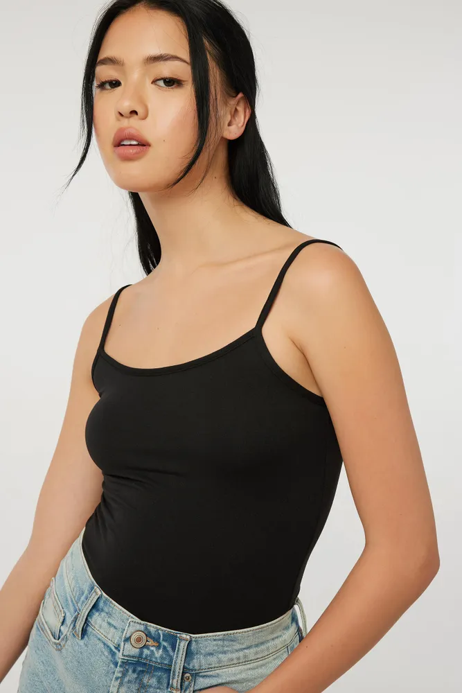 Tank top with best sale super thin straps