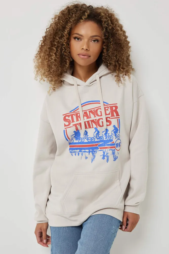Stranger things on sale graphic hoodie