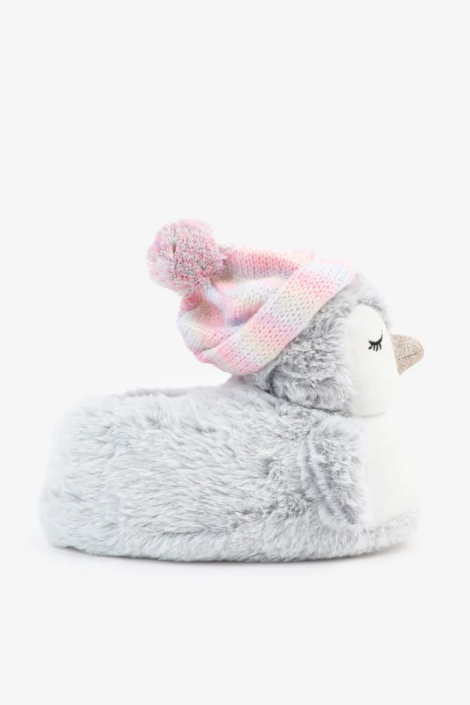 Plush animal slippers discount