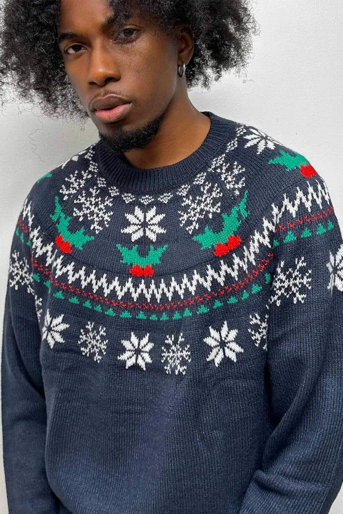 Fair isle christmas best sale sweater womens