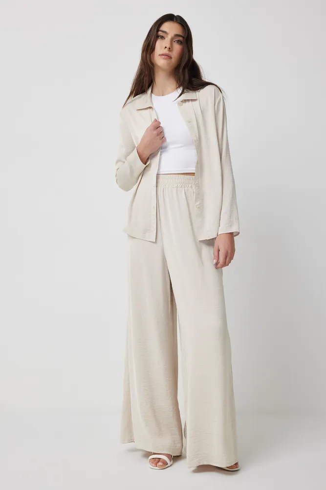 Flowy new arrivals beige pants