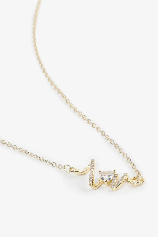 Gold plated necklace canada store