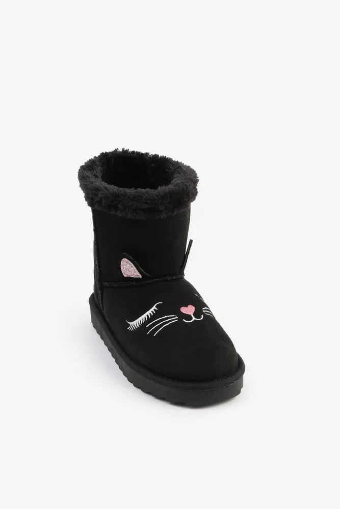 Faux discount sheepskin boots