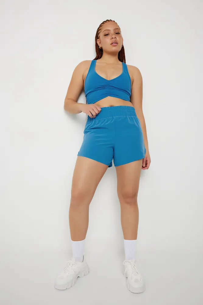 Ardene MOVE Smooth Stretch Athletic Shorts in Size Polyester