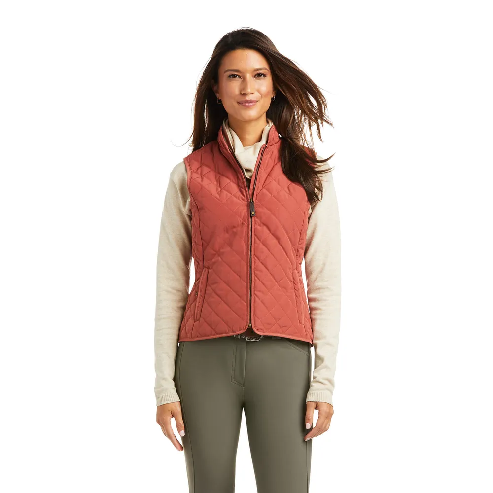 Ariat quilted vest online