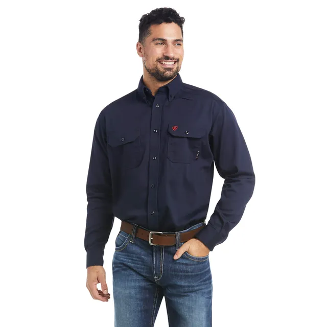 Ariat FR Plaid Featherlight Work Shirt The Summit at Fritz Farm