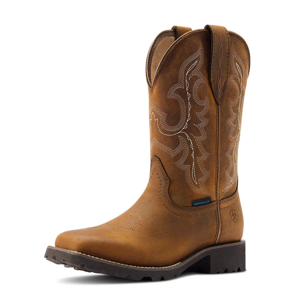 Hybrid rancher waterproof western boot hot sale
