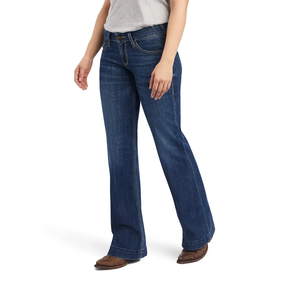 Ariat wide leg trouser jeans sales
