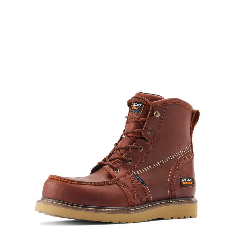 Ariat moc toe work boots hotsell