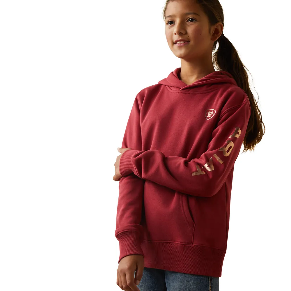 Ariat REAL Arm Logo Hoodie The Summit at Fritz Farm