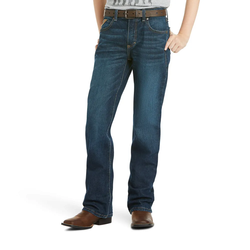 Men's relaxed boot clearance jean with stretch