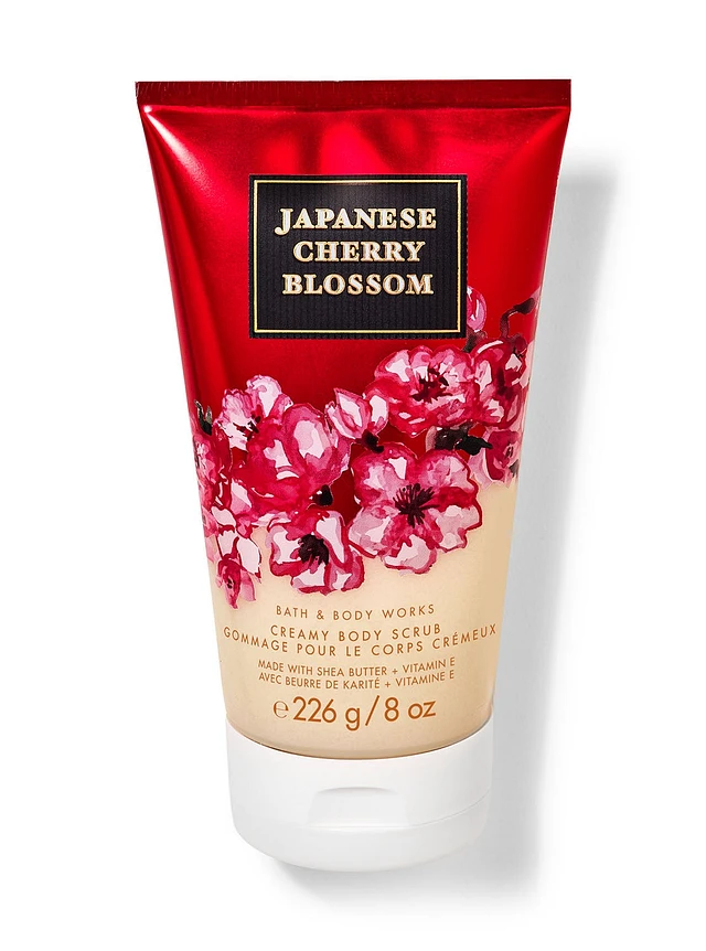Bath & Body Works Japanese Cherry Blossom Creamy Body Scrub at