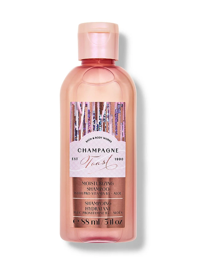 Champagne Toast ボディローション 4本セット Bath & Body Works Champagne Toast Travel Size Moisturizing Shampoo