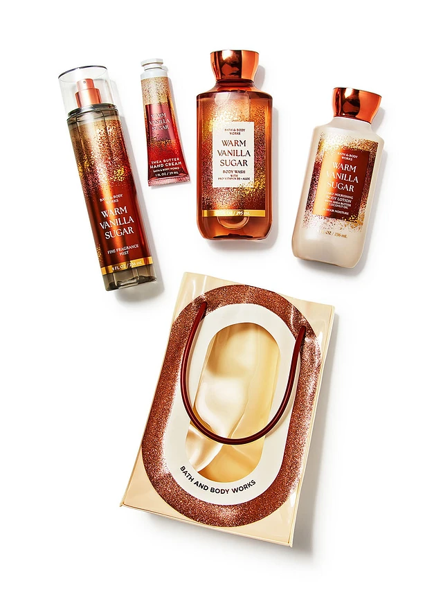 Bath & Body Works Warm Vanilla Sugar Gift Set | Place Rosemère