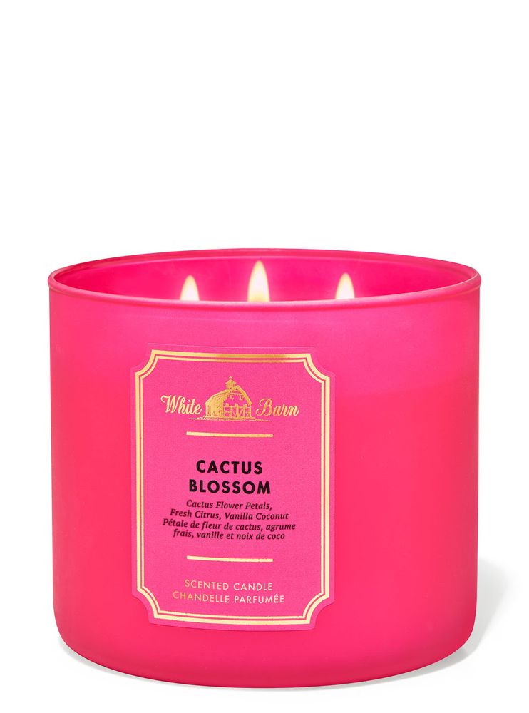 Bath and Body Works Cactus Blossom 3Wick Candle Bramalea City Centre