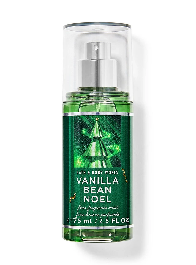 Bath and Body Works Vanilla Bean Noel Travel Size Fine Fragrance