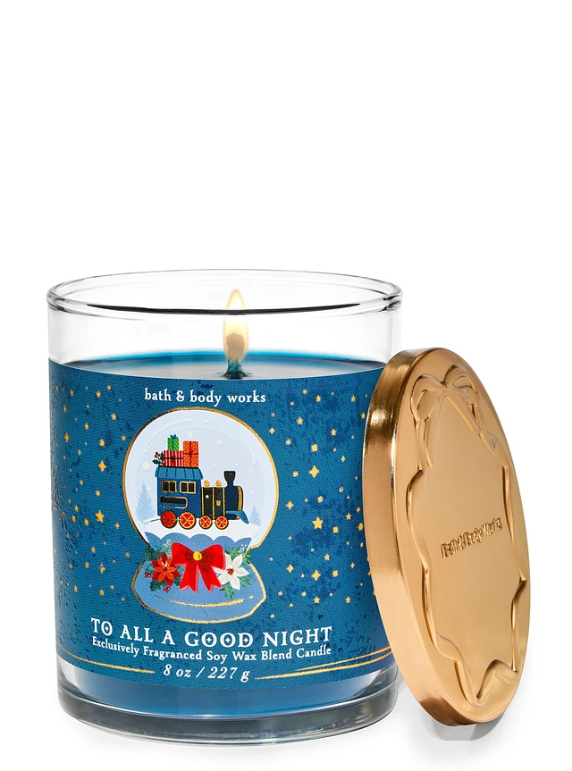 Bath&Body Works To All A Good Night Single Wick Candle | Liberty