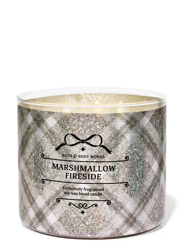 Bath&Body Works Marshmallow Fireside 3-Wick Candle | MainPlace Mall