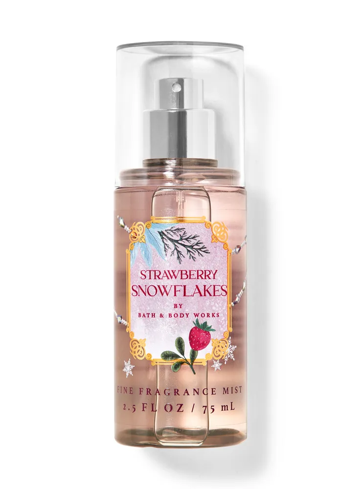 Bath and body shop works strawberry mist