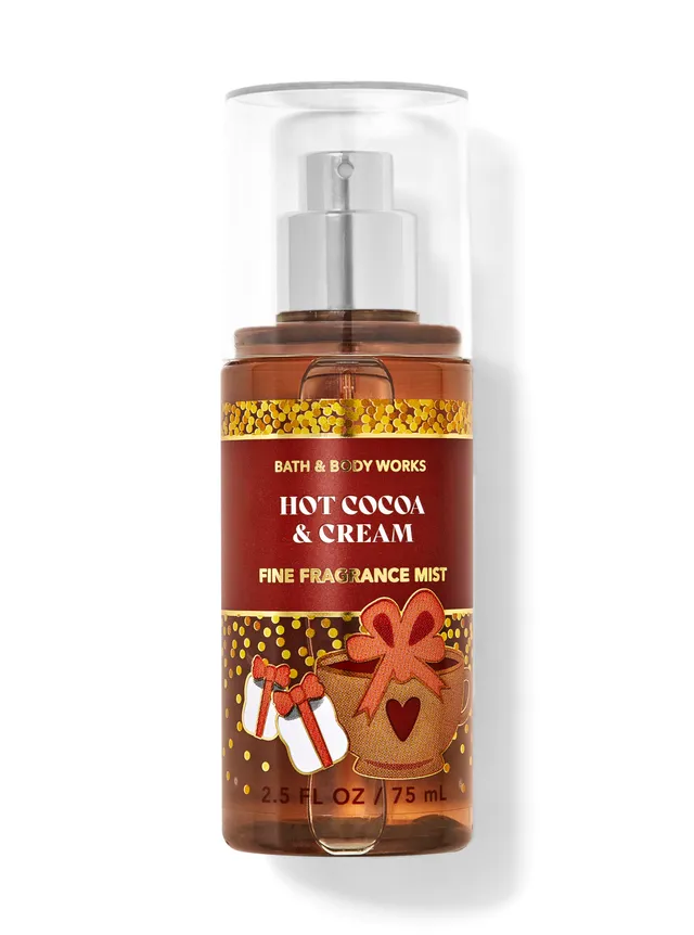 Bath and body works hot cocoa deals and cream body mist
