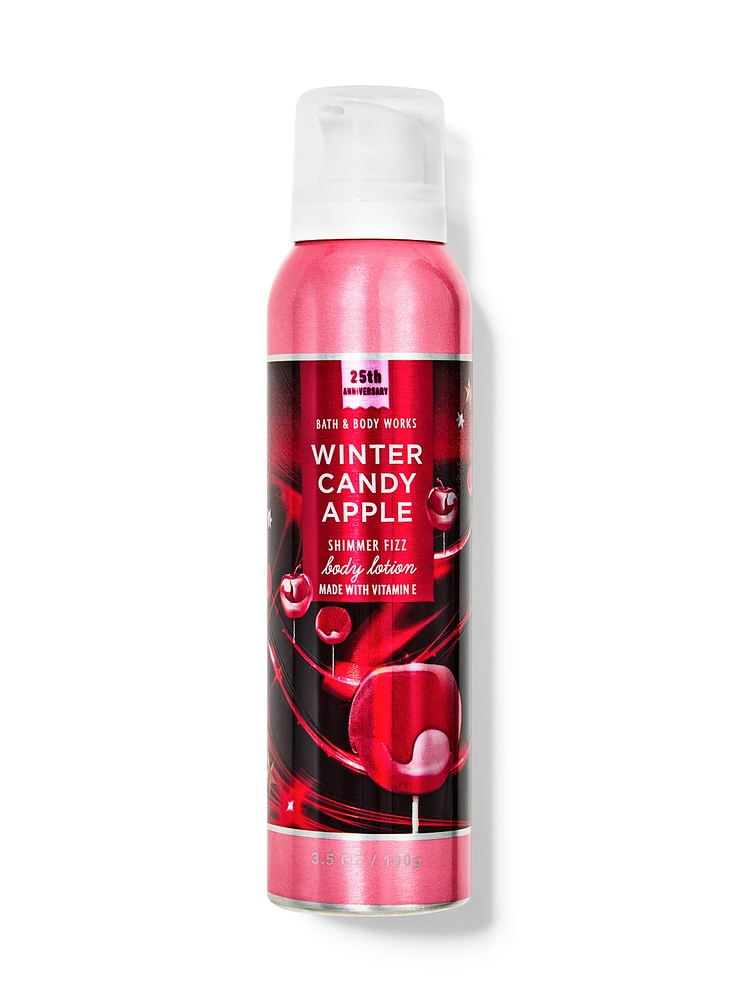 人気定番 Bath&Body Works Winter Candy Apple Shimmer Fizz Body Lotion ボディローション/ミルク
