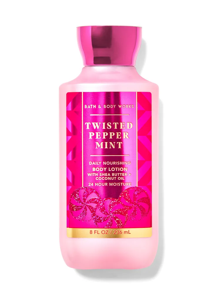 Bath Body Works Twisted Peppermint Daily Nourishing Body Lotion