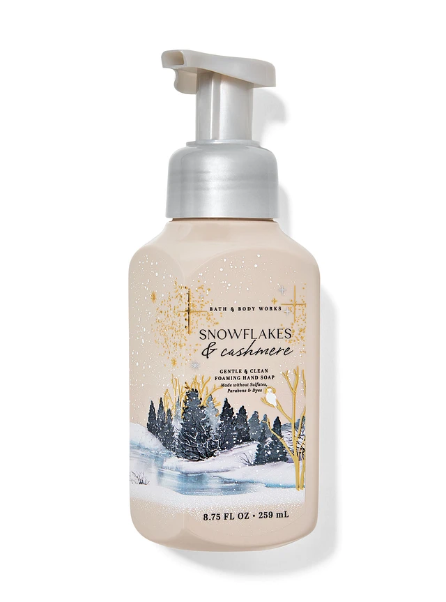 Bath&Body Works Snowflakes & Cashmere Gentle & Clean Foaming Hand