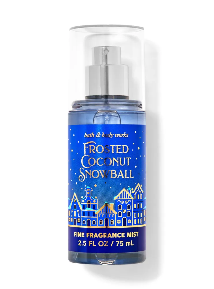 Bath Body Works Frosted Coconut Snowball Travel Size Fine