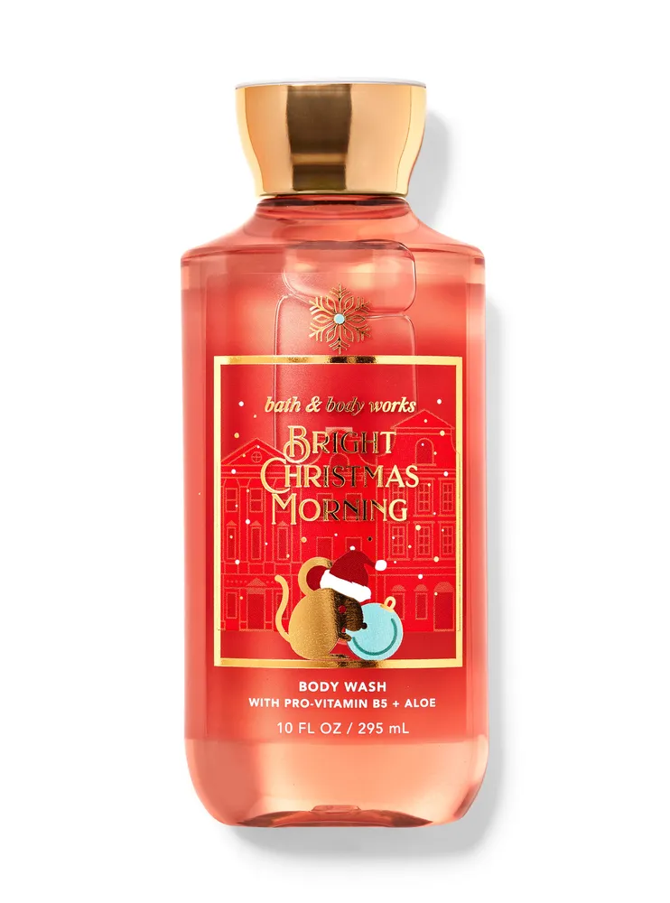 Christmas shop bath gel
