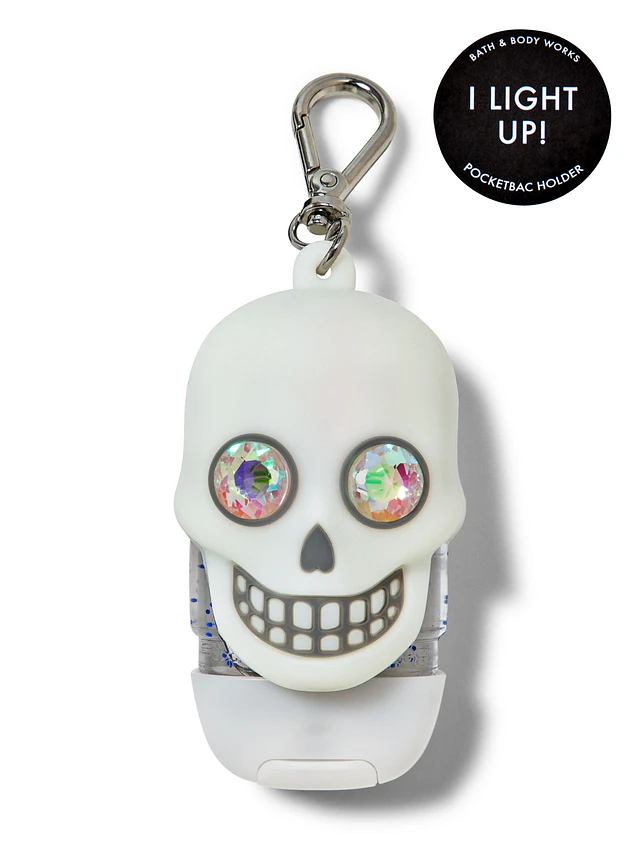 Bath&Body Works Light-up Skull PocketBac Holder at Foxvalley Mall