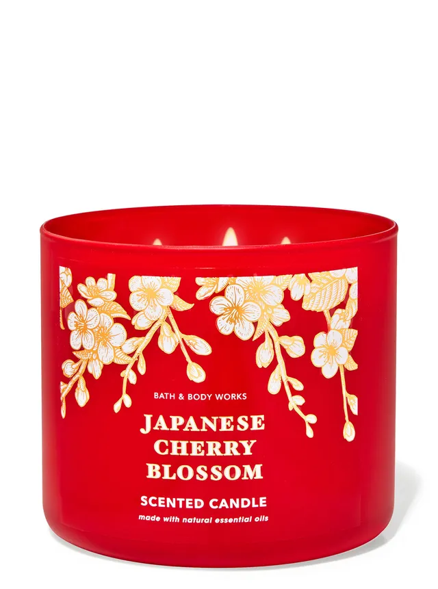 Bath & Body Works Japanese Cherry Blossom 3-Wick Candle | Bridge