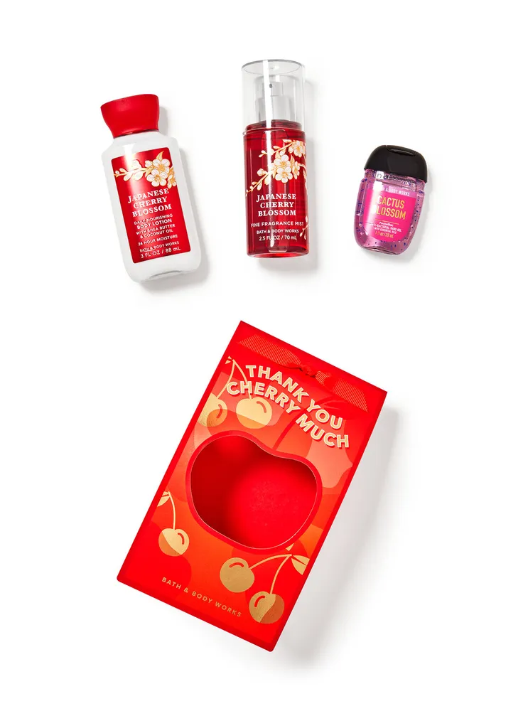 Bath & Body Works Japanese Cherry Blossom Mini Gift Set The Summit at