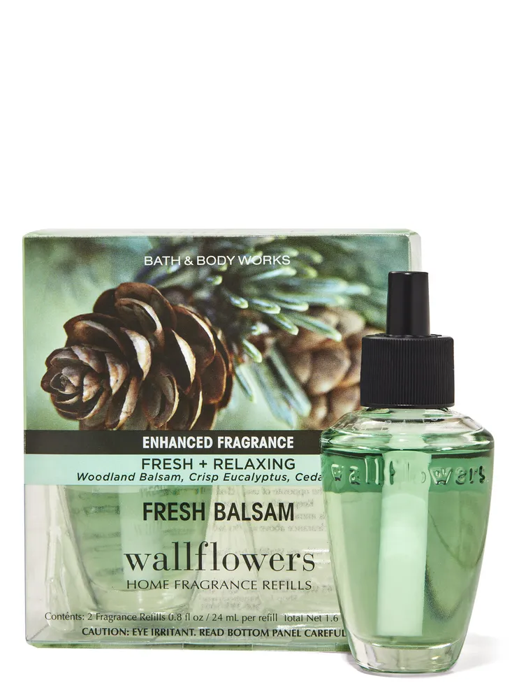 Bath Body Works Fresh Balsam Wallflowers Fragrance Refills 2