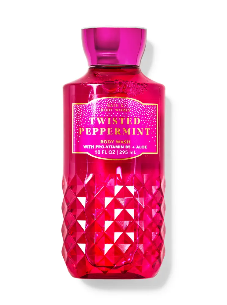 Bath Body Works Twisted Peppermint Body Wash Hawthorn Mall